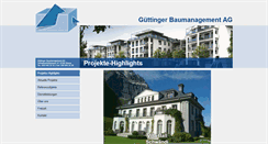 Desktop Screenshot of guettinger.ch